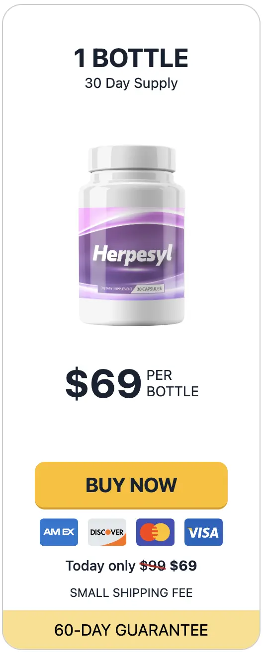 Herpesyl one bottle